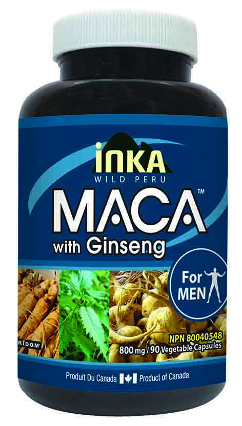 INKA(WILD PERU) MACA WITH GINSENG FOR MEN